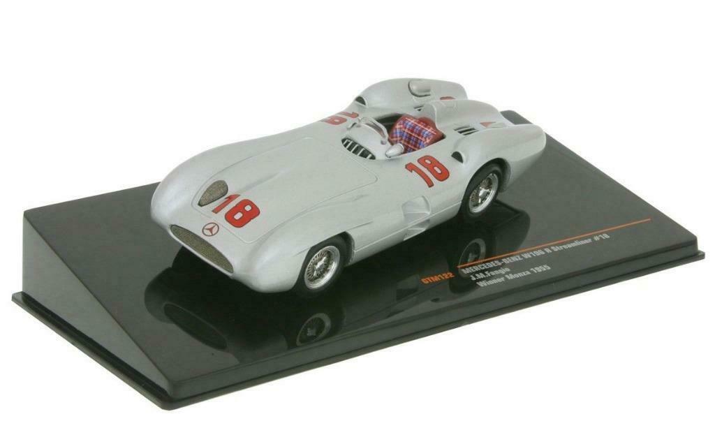 1:43 IXO Mercedes W196 R Winner GP Monza Italia 1955, Enlèvement ou Envoi, Neuf, Voitures