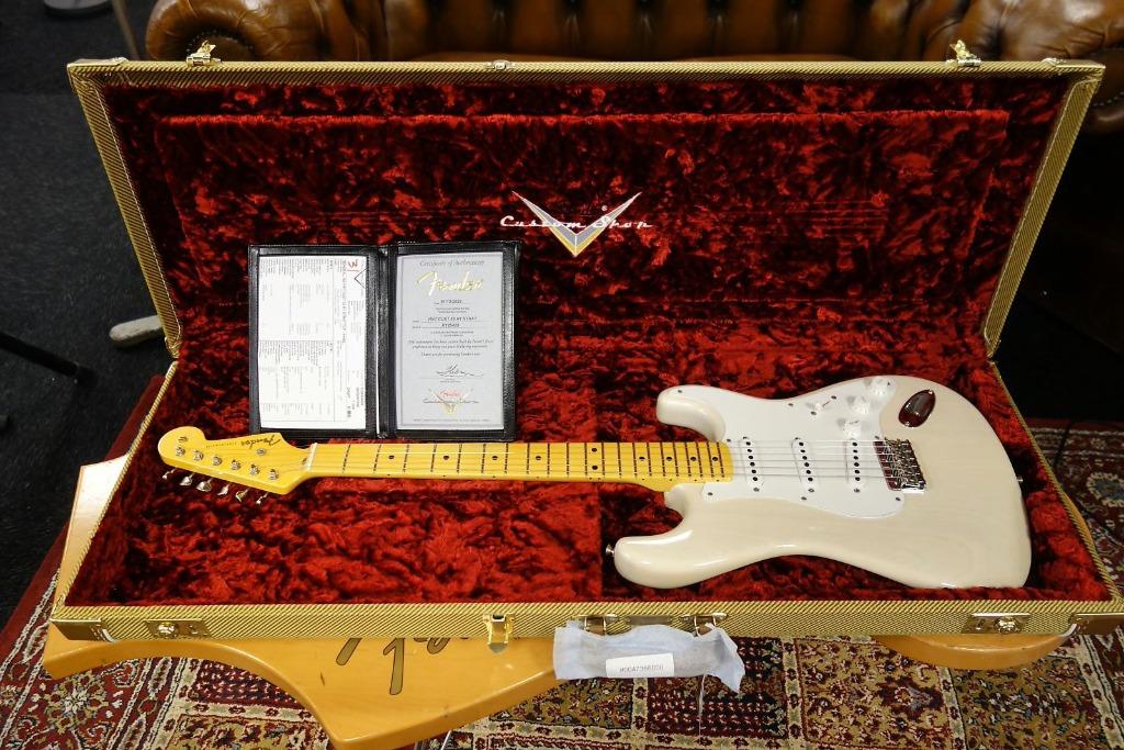 Fender Stratocaster 1955 Hardtail Custom Shop Time Capsule 2, Musique & Instruments, Enlèvement, Comme neuf, Solid body, Fender