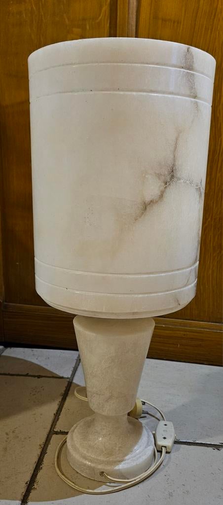 Albasten lamp, Ophalen