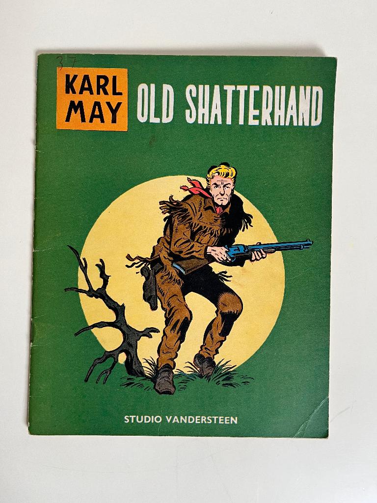 Karl May 1- Old Shatterhand - Vandersteen - 1e dr (1962), Livres, BD, Envoi, Utilisé