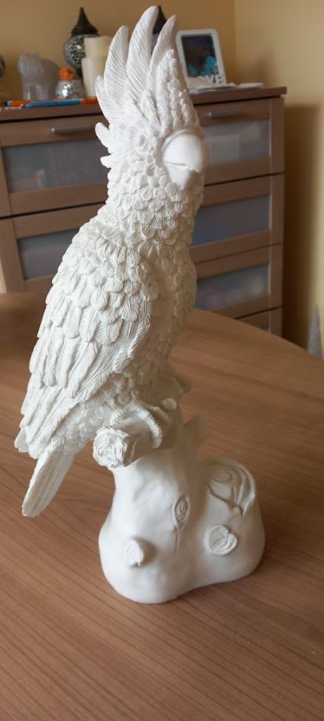 Stature du cacatoès. Nouveau. Hauteur : 35 cm, Enlèvement ou Envoi, Neuf