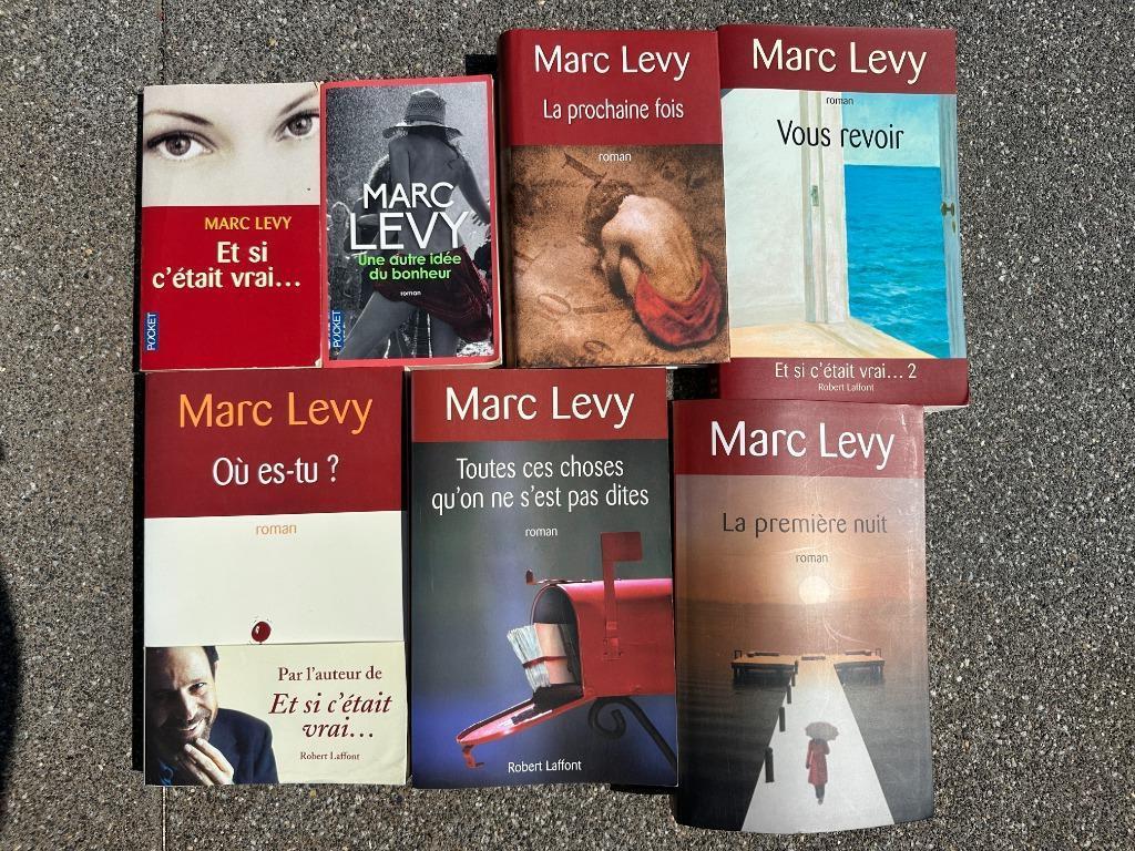 Lot de 7 livres de Marc Levy, Ophalen, Gelezen, Marc Levy