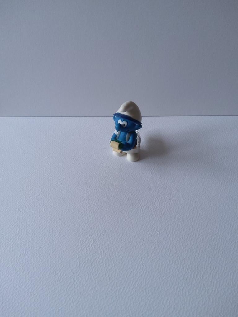 Schtroumpf serie Marketing Comptable, Enlèvement ou Envoi, Comme neuf, Poupée, Figurine ou Peluche