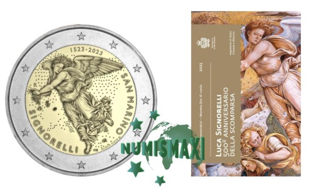 2 euro San Marino 2023 Signorelli, Ophalen of Verzenden, San Marino, 2 euro