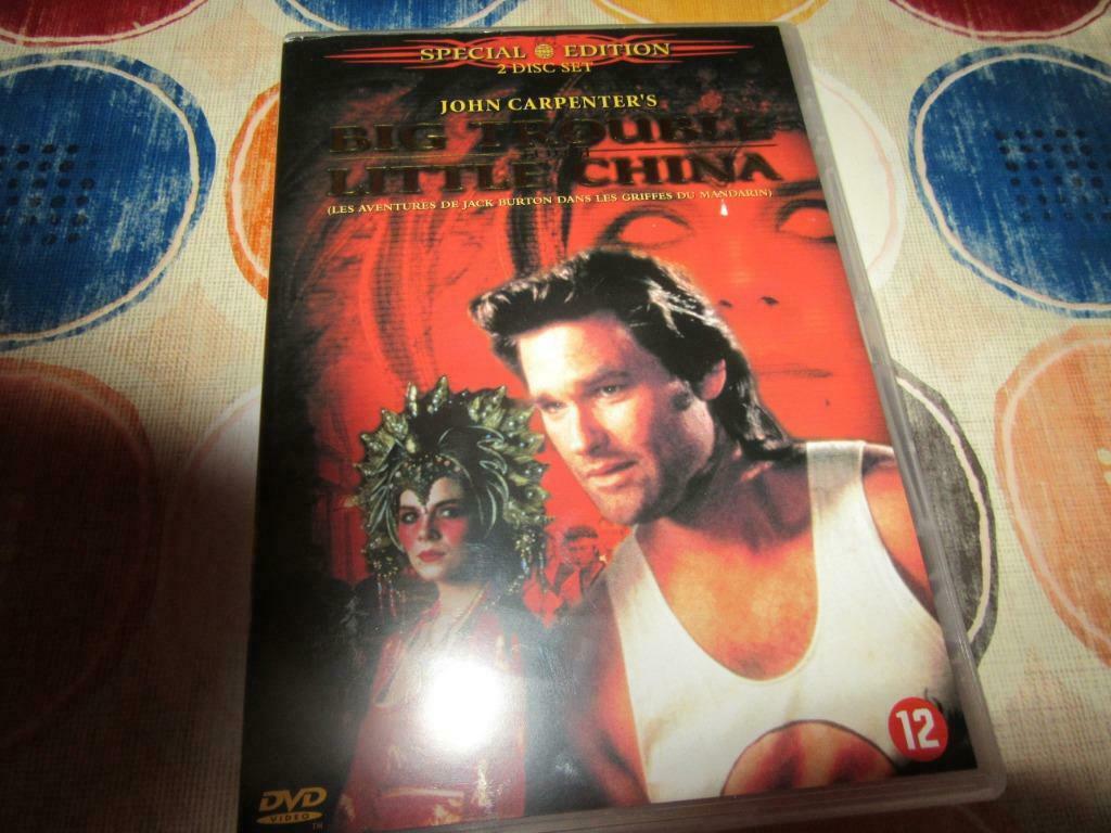 Big trouble in Little China met Kurt Russell, Cd's en Dvd's, Vanaf 12 jaar, Ophalen of Verzenden