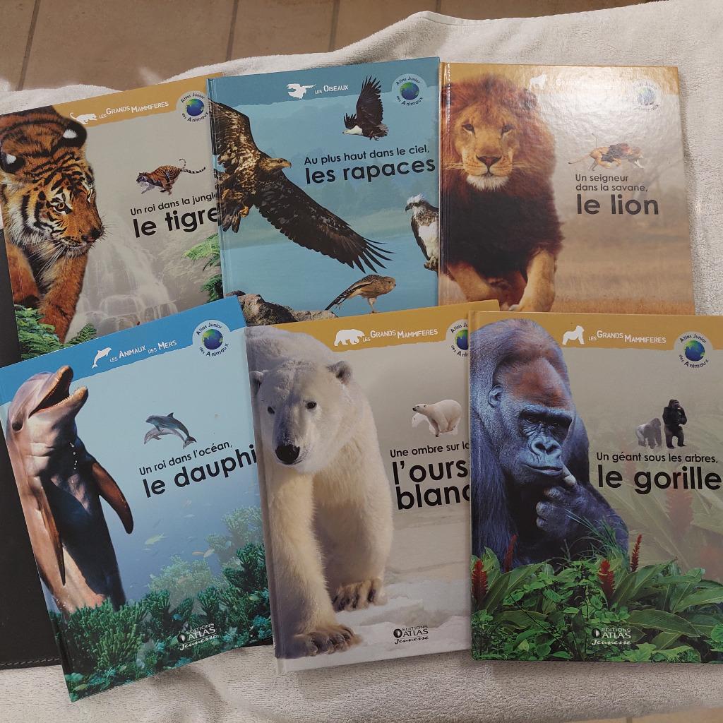 Set van 6 kinderboeken DIEREN, Ophalen of Verzenden