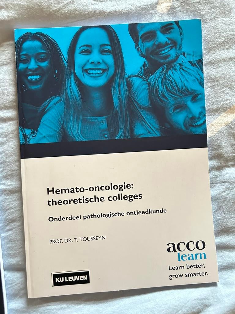 Hemato-oncologie: theoretische colleges, Enlèvement ou Envoi