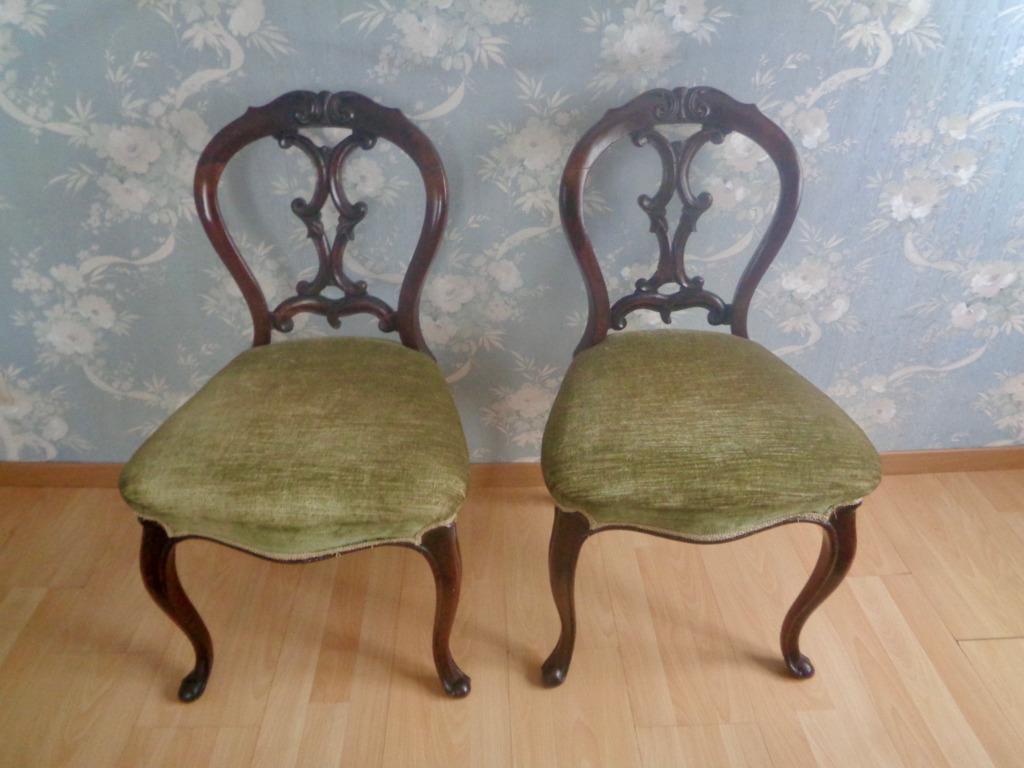 Engelse mahonie stolen, Antiek en Kunst, Ophalen