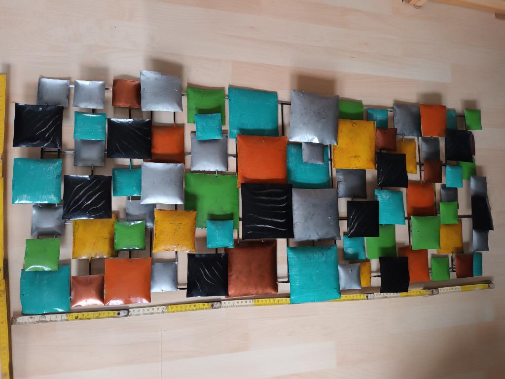 Déco murale métallique, Ophalen, Zo goed als nieuw