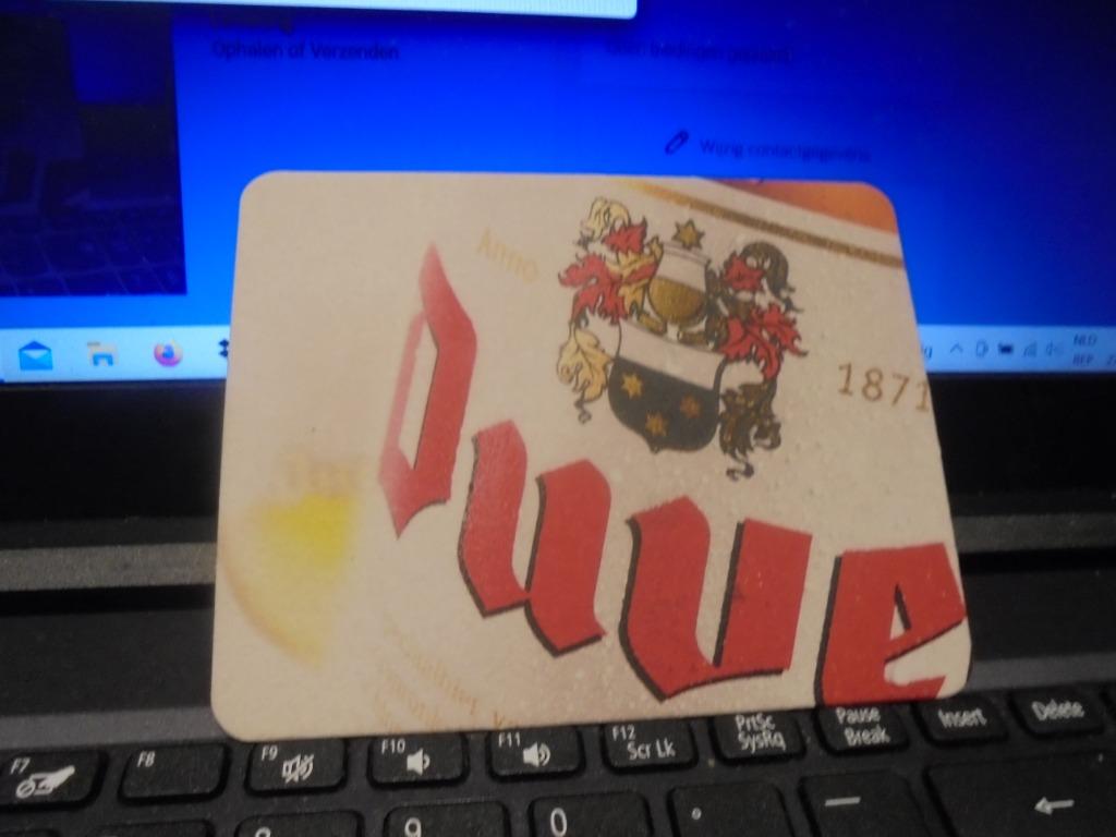 Duvel, Ophalen of Verzenden, Zo goed als nieuw, Viltje(s), Duvel