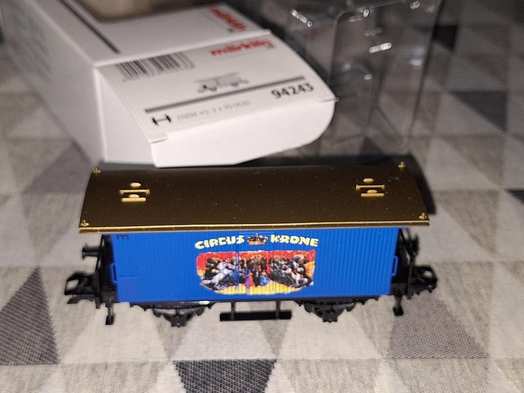 Märklin HO 94243 goederenwagon Circus Krone, Enlèvement ou Envoi, Comme neuf, Wagon, Märklin
