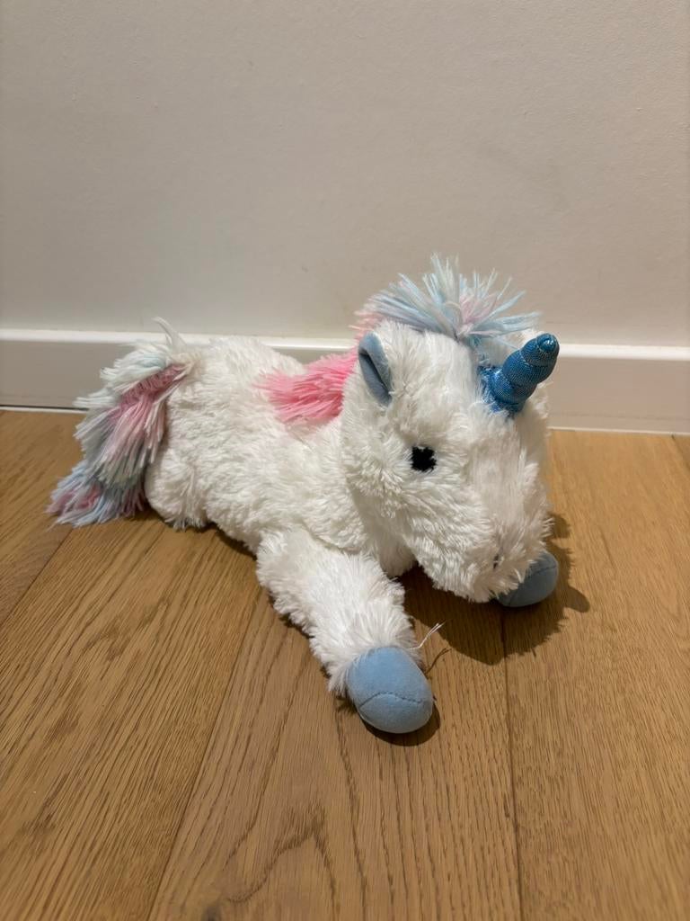Lichtgevende Unicorn knuffel, Kinderen en Baby's, Speelgoed | Knuffels en Pluche, Ophalen of Verzenden, Gebruikt, Overige typen