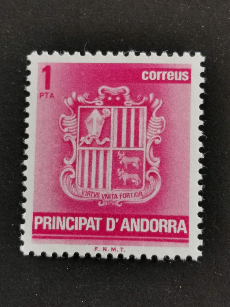 Andorre espagnole 1982 - armoiries **, Enlèvement ou Envoi, Non oblitéré