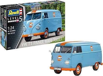 Revell | Modelbouw VW T1 | GRATIS LEVERING, Hobby en Vrije tijd, Modelbouw | Auto's en Voertuigen, Verzenden, Groter dan 1:32