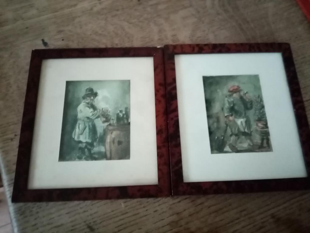set van aquarellen van Christel Hoppenbrouwers, Antiek en Kunst, Ophalen of Verzenden