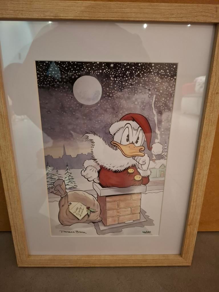 Lithographie disney, Enlèvement ou Envoi, Donald Duck