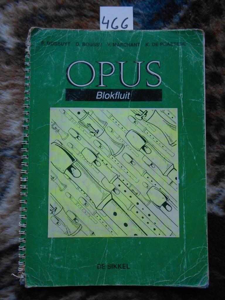 Manuel de flûte à bec édition Opus De Sikkel 1995, Enlèvement ou Envoi, Utilisé