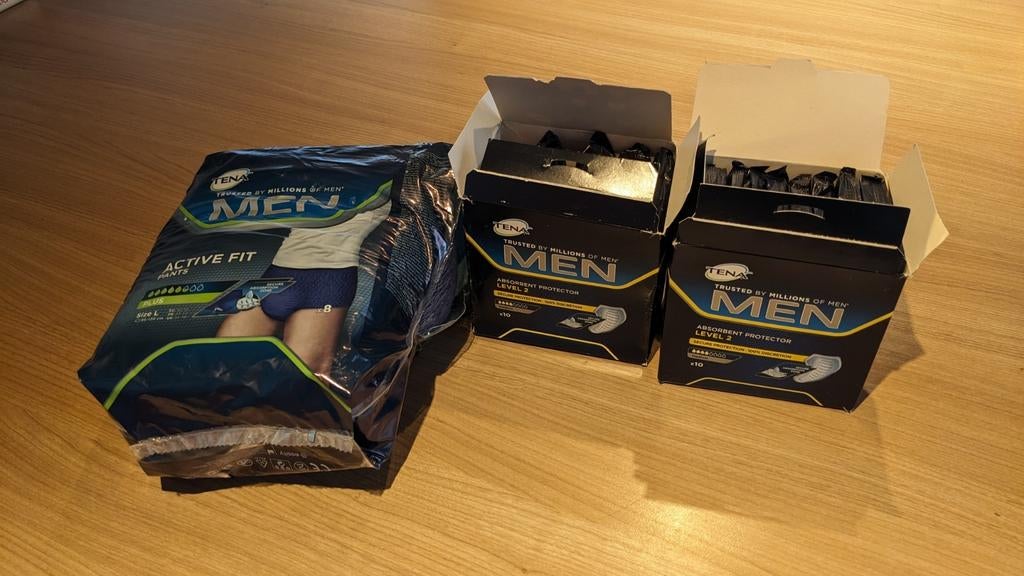 Tena set voor heren, Diversen, Ophalen of Verzenden, Nieuw