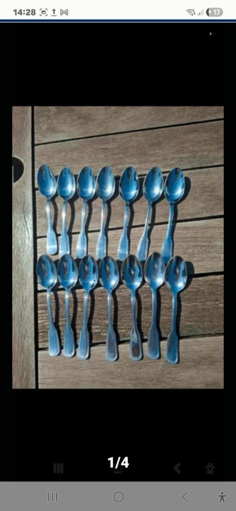 Set Guy Degrenne koffielepels, Ophalen of Verzenden