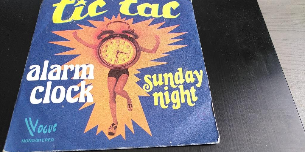 SINGEL TIC TAC---ALARM CLOCK---, CD & DVD, Vinyles Singles, Utilisé, Single, Pop, 7 pouces, Enlèvement ou Envoi