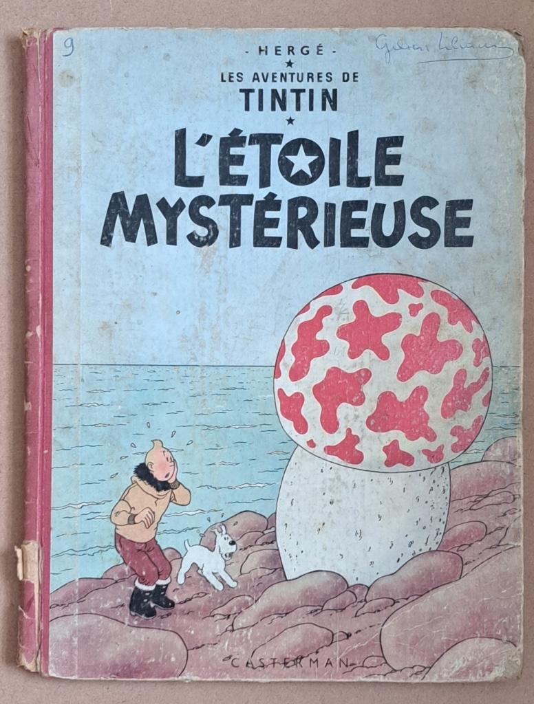 TINTIN - L'étoile mystérieuse - B21-1957, Enlèvement ou Envoi, Une BD, Utilisé, Hergé