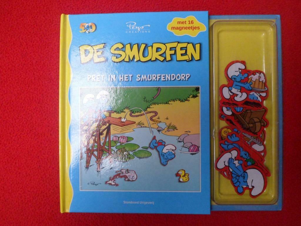 Peyo Creations: De Smurfen ; Pret in het Smurfendorp, Jongen of Meisje, Ophalen of Verzenden, Zo goed als nieuw, Voorleesboek