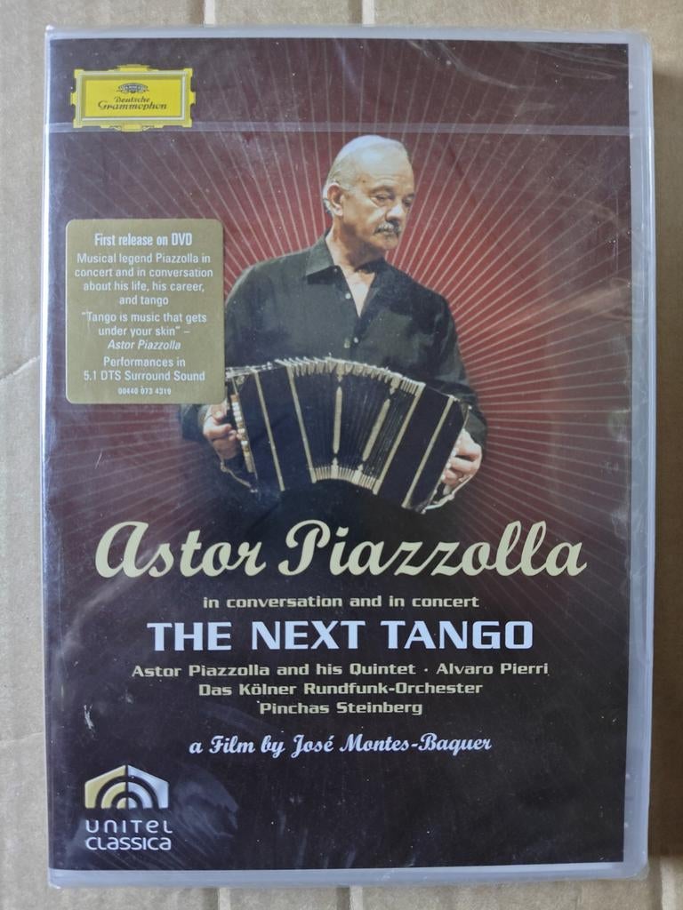 Astor Piazzolla - The Next Tango - NIEUW!, Alle leeftijden, Ophalen of Verzenden, Nieuw in verpakking, Documentaire