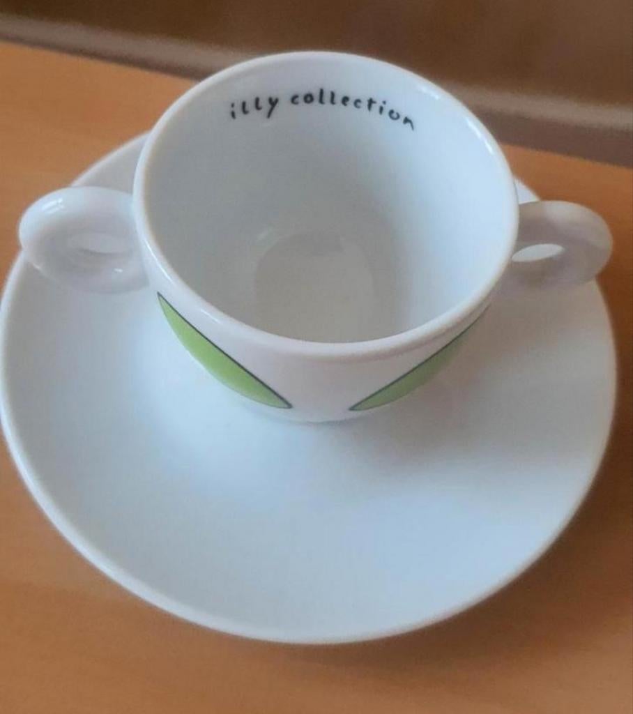 Illy Art Collection Édition David Byrne 👽 Expresso tasses, Collections, Enlèvement ou Envoi