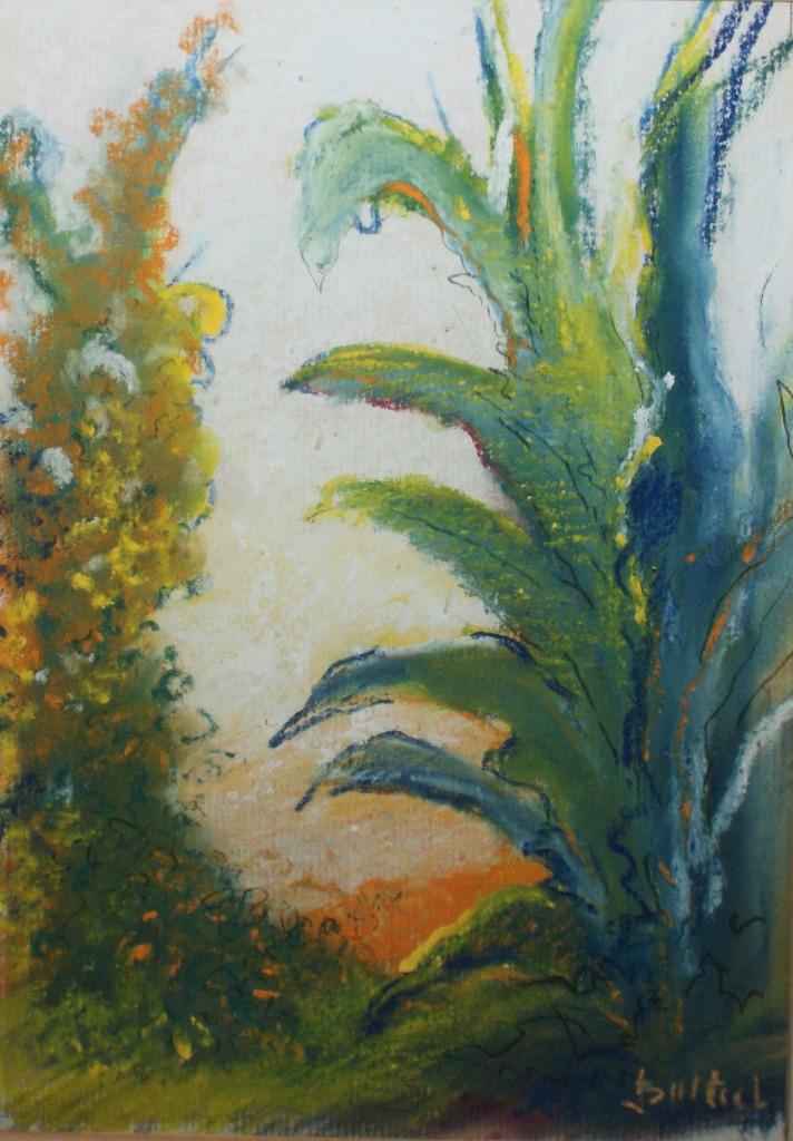 John Bulteel (1945): Planten (32 x 42 cm), Enlèvement ou Envoi