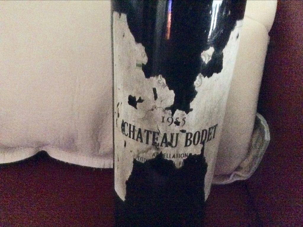 1955 Château Bodet, Verzamelen, Wijnen, Ophalen of Verzenden, Rode wijn