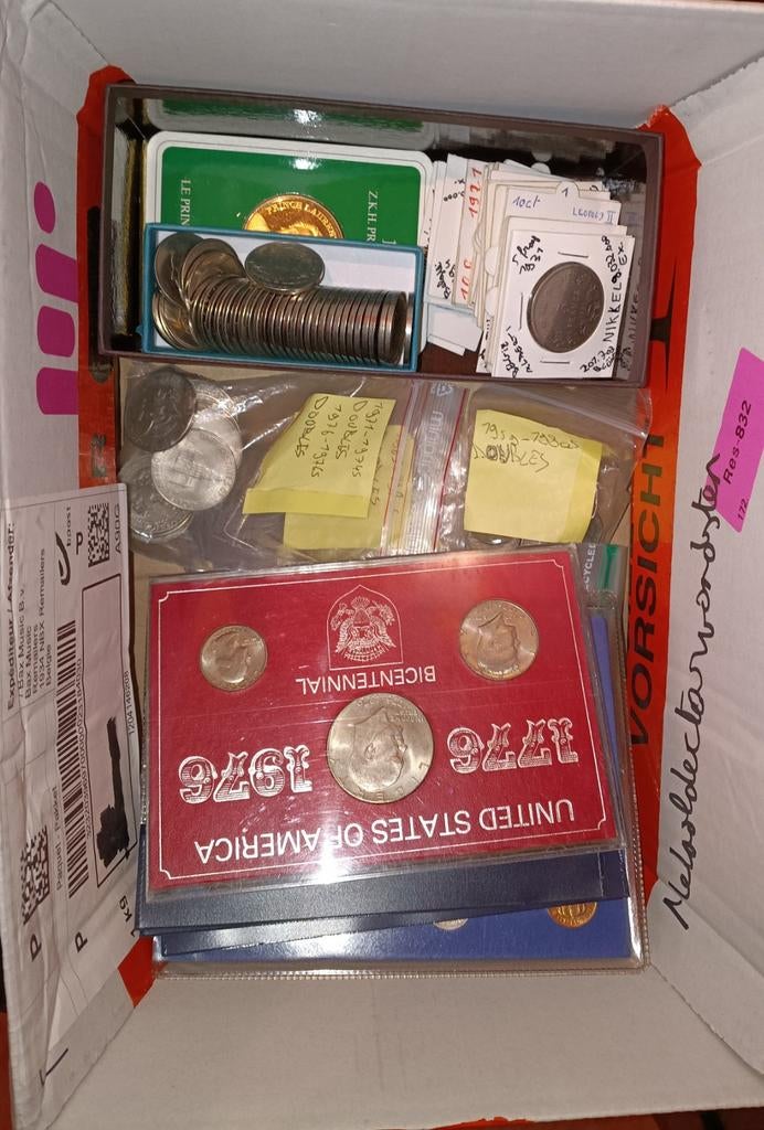 Lot munten, Ophalen of Verzenden, Munten