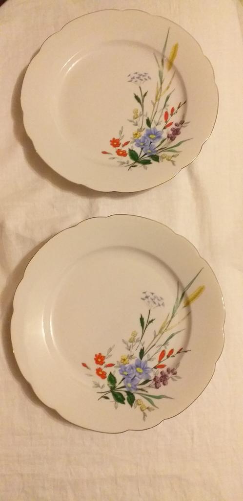 Inka dinerborden (2), Huis en Inrichting, Keuken | Servies, Gebruikt, Ophalen of Verzenden, Bord(en), Overige stijlen
