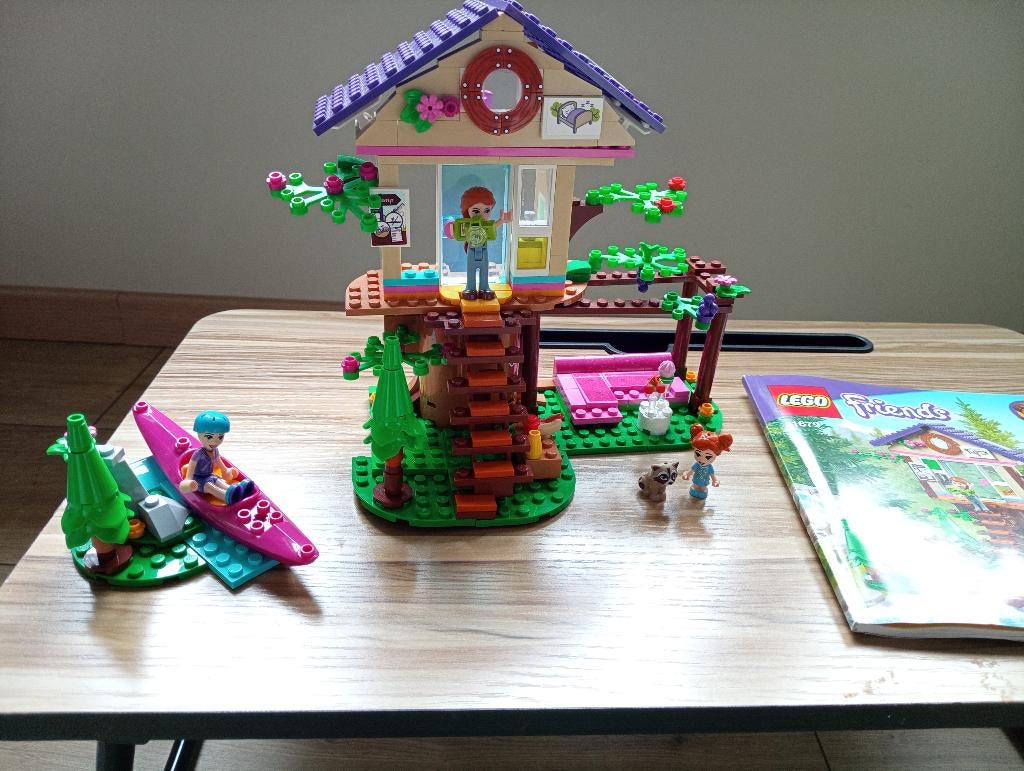 Lego Friends Boshuis (41769), Ophalen of Verzenden, Zo goed als nieuw, Complete set, Lego