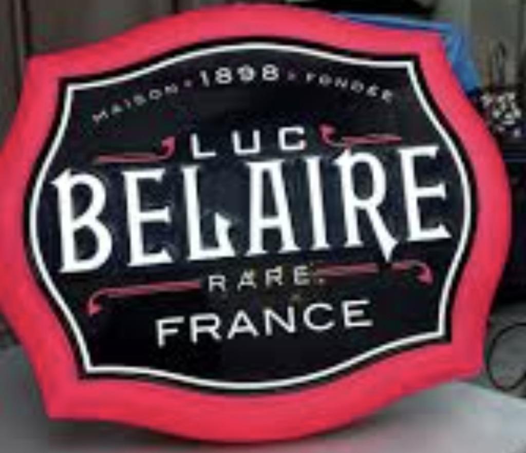 Enseigne lumineuse Luc Belaire Champagne, Enlèvement ou Envoi, Neuf, Table lumineuse ou lampe (néon)