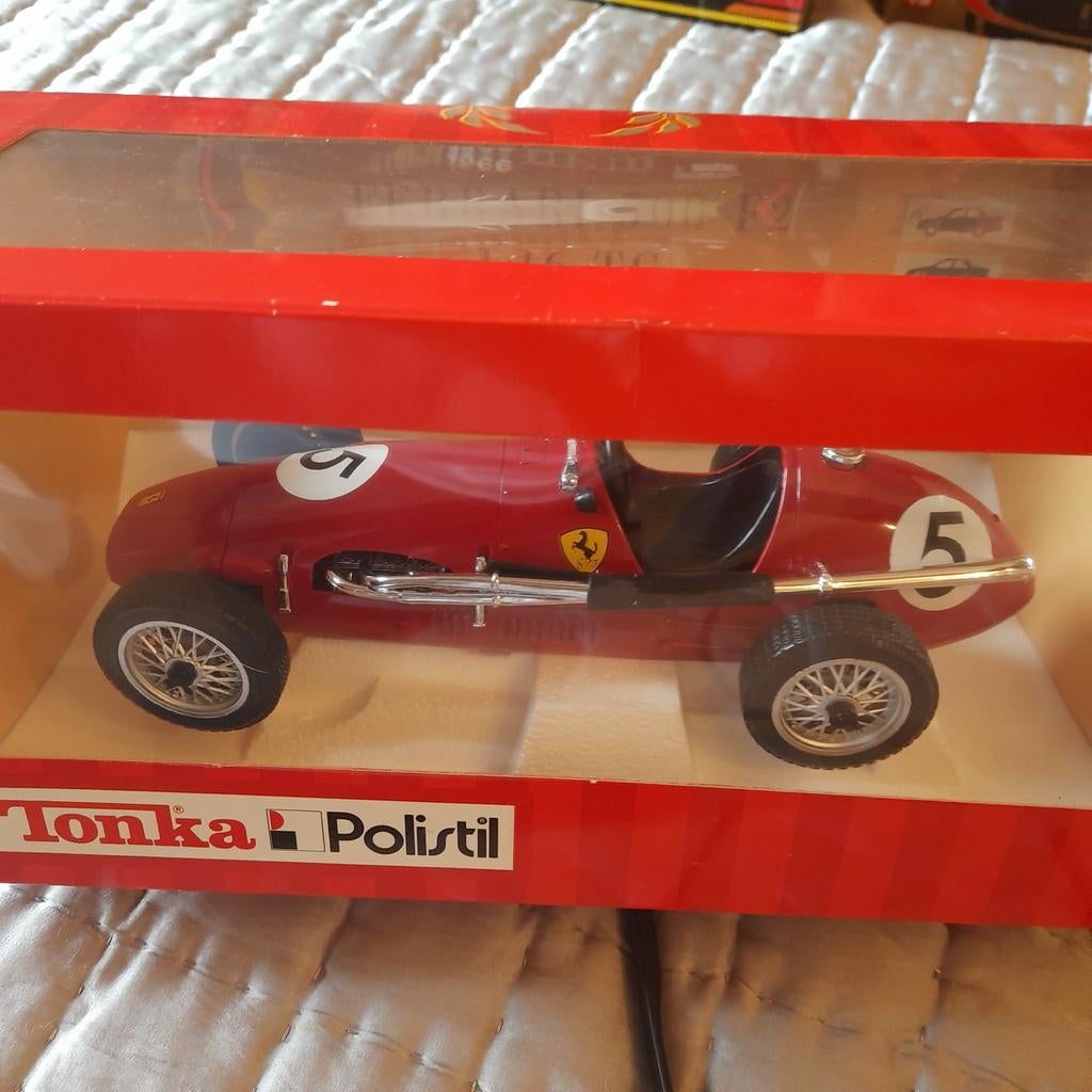 FERRARI 500 F II *1/16*TONKA/POLISTIL*NEW*MIB*, Ophalen, Nieuw, Auto, Overige merken