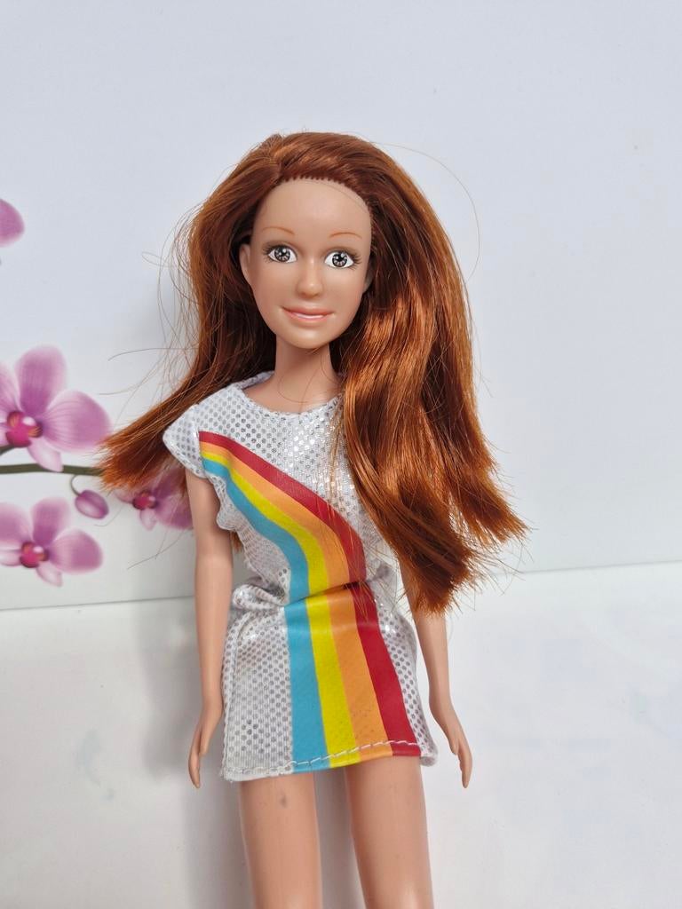 🩷 Poupée Barbie K3 Hanne, Enlèvement ou Envoi, Comme neuf, Barbie