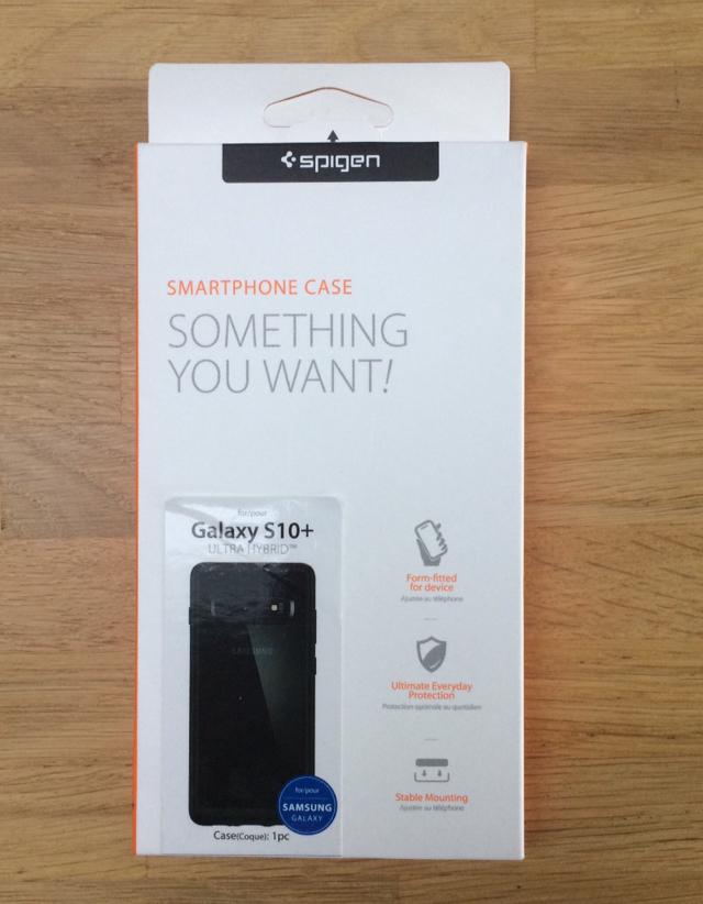 coque neuve Spigen Ultra Hybrid Samsung Galaxy S10+ noir, Télécoms, Enlèvement ou Envoi, Neuf, Autres modèles, Housse ou Sac