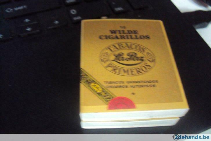 wilde cigarillos, Gebruikt, Luciferdoosjes of -merken