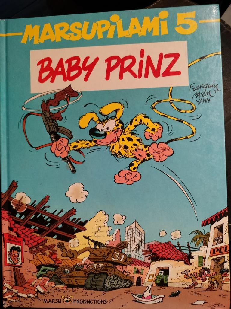 Marsupilami tome 5 - Baby Prinz, Livres, BD, Enlèvement ou Envoi, Utilisé