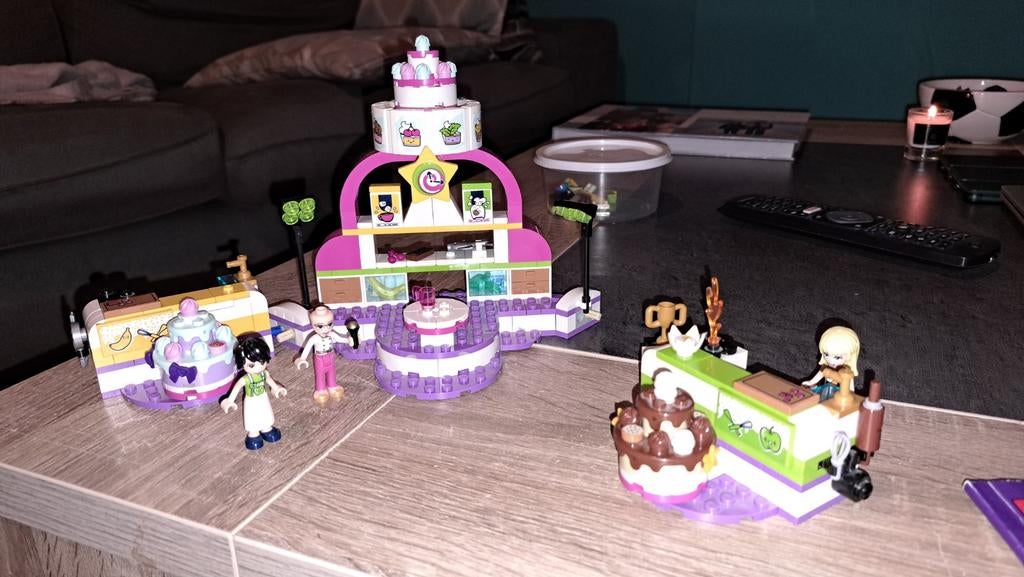 Lego friends le concours de pâtisserie, Ophalen of Verzenden, Zo goed als nieuw, Complete set, Lego