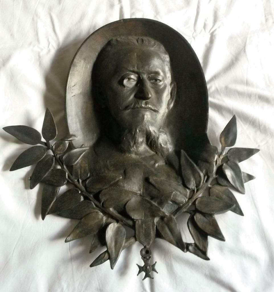 bronzen beeld - muurplaat, Enlèvement, Bronze