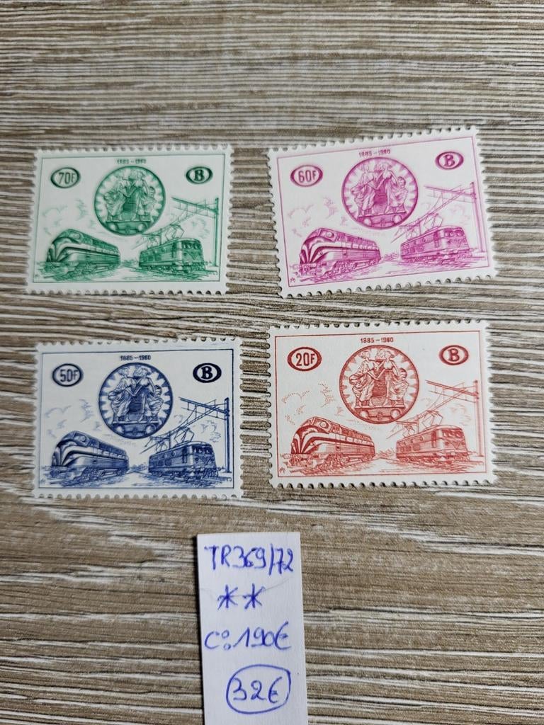Belgie spoorwegen, Ophalen of Verzenden, Postfris, Postfris