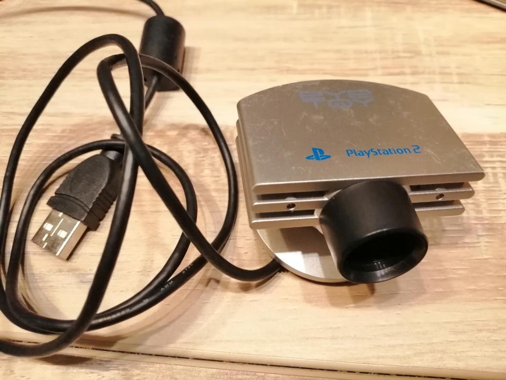 Eye Toy bundel met camera Satin Silver, Games en Spelcomputers, Puzzel en Educatief, Ophalen of Verzenden, Zo goed als nieuw, 3 spelers of meer