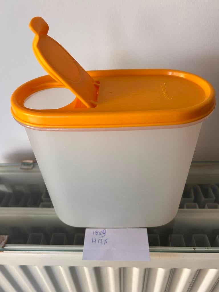 Boîte de rangement 1,7L marque Tupperware 18 x 9 cm H17,5 cm, Enlèvement, Comme neuf