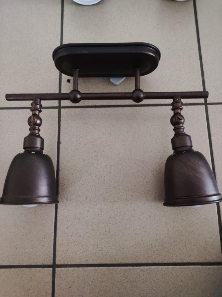 Lampen, Enlèvement, Comme neuf, Rustiek, Moins de 50 cm
