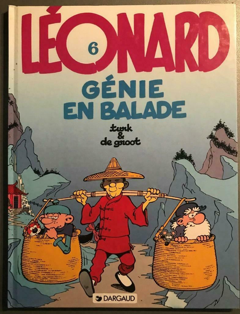 B.D. "Léonard N°6: Génie en balade" Turk/de Groot 1996, Livres, Une BD, Enlèvement ou Envoi, Utilisé, Turk et de Groot