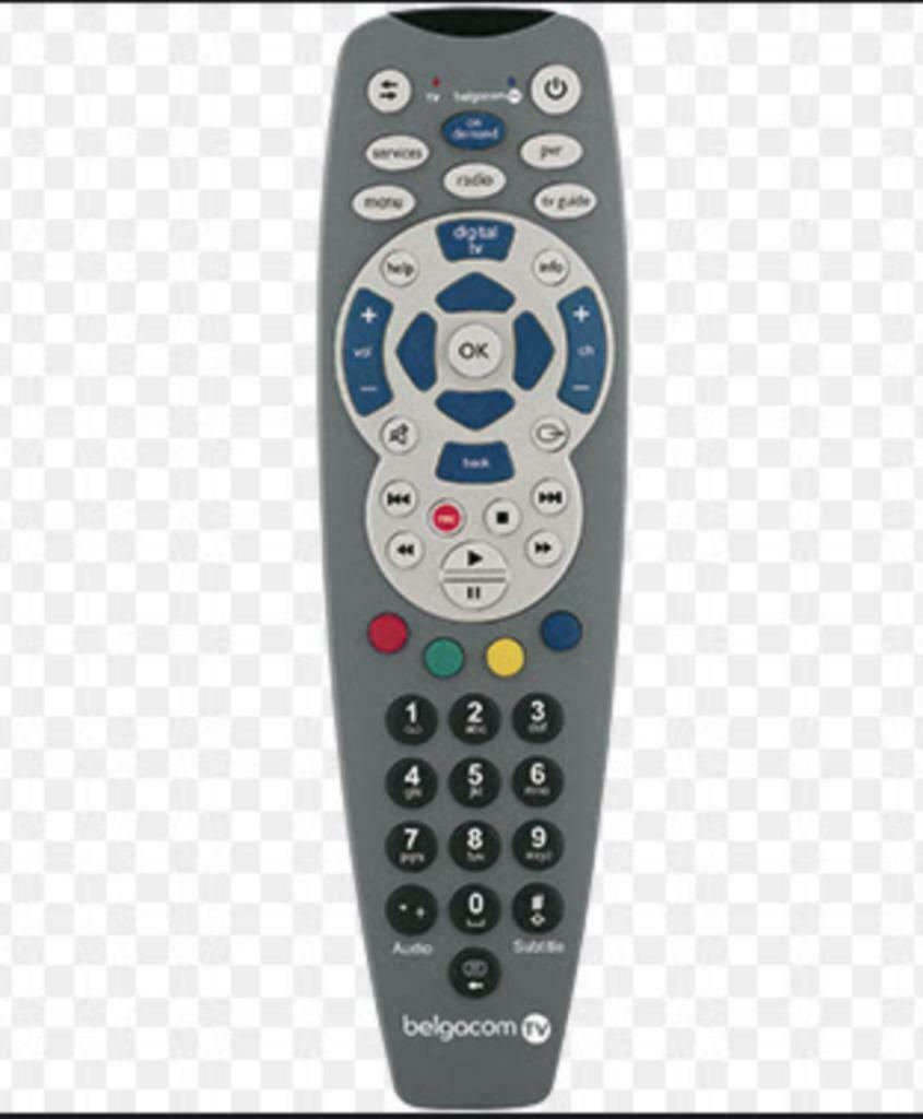 afstandbediening Proximus Belgacom, Ophalen of Verzenden, Zo goed als nieuw, Origineel, Tv