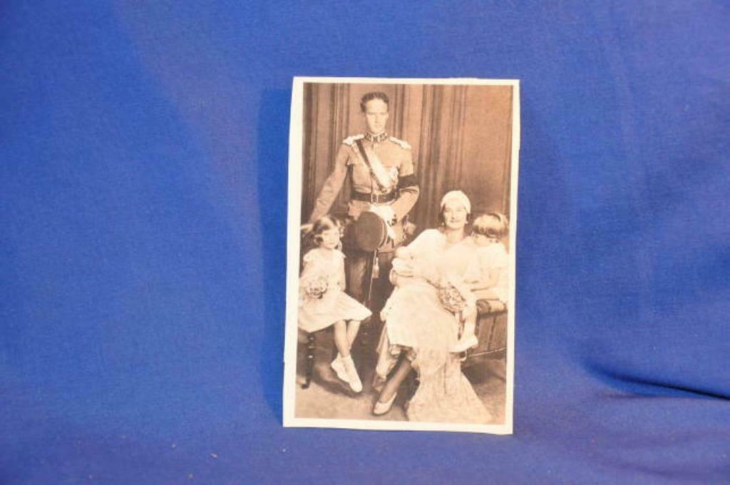 §§  carte postal royale retour bapteme du prince albert, Ophalen of Verzenden, Zo goed als nieuw, Kaart, Foto of Prent