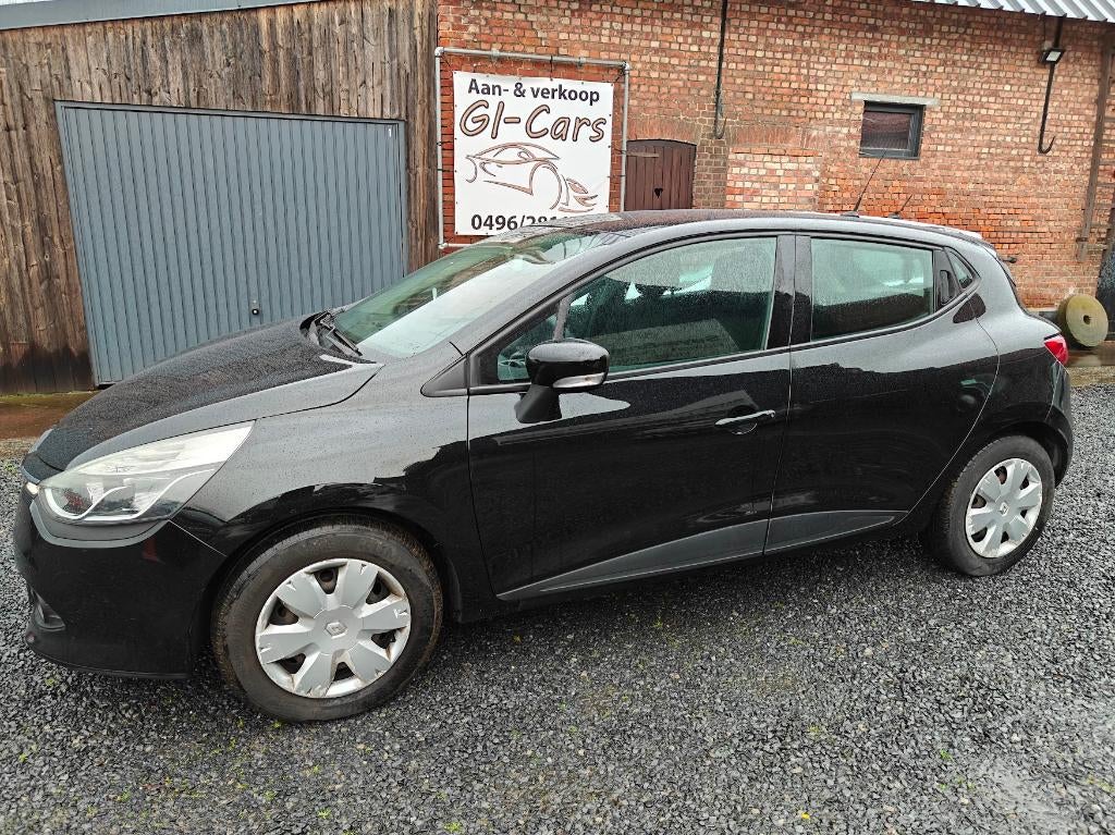 renault clio Benzine, Auto's, Voorwielaandrijving, Stof, Zwart, Zwart