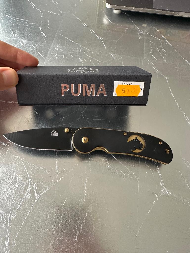 PUMA TEC vouwmes — nieuw met originele doos, Verzamelen, Militaria | Algemeen, Landmacht, Mes of Dolk, Ophalen of Verzenden